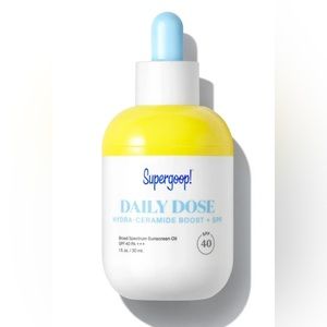 Supergoop! Daily Dose Hydra-Ceramide Boost + SPF 40 Oil 1.6 fl oz — BRAND NEW!